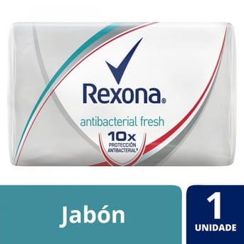 Jabón Rexona Antibacterial Fresh 90g x 1un