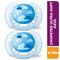 Chupete Avent Ultra Soft 6-18 222/22 Azul 2un
