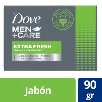 Jabón Dove Extra Fesh 90g