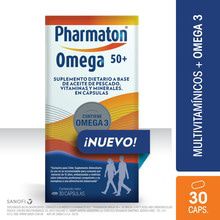 Pharmaton Omega 50+ Omega 3 Suplemento Dietario 30 Capsulas