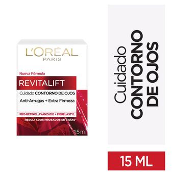 Crema Contorno de Ojos L'Oréal Paris Revitalift Antiarrugas 15ml