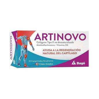 ARTINOVO Colágeno Regeneración Natural del Cartilago 30 comp
