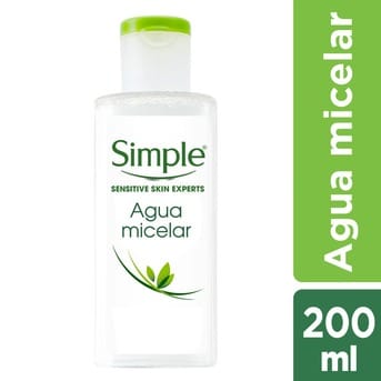 Agua Micelar Simple Micellar Cleansign Water 200ml