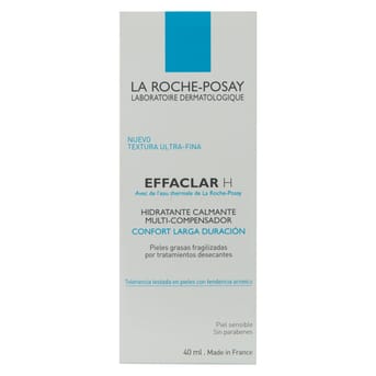 Crema Hidratante Calmante y Reparadora La Roche Posay Effaclar H 40ml