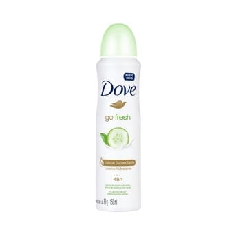 Desodorante Antitranspirante Aerosol Dove Go Fresh Pepino y Verde 150ml - DOVE | Openfarma