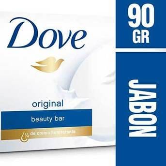 Jabón Pastilla Individual Dove Original 90g
