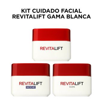 Kit Cuidado Facial Revitalif Crema día-noche-contorno Ojos