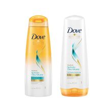Kit Dove Nutrición Micelar Shampoo y Acondicionador x400ml