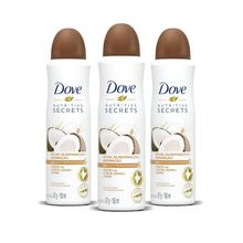 Kit Dove Coco desodorante x 3 unidades