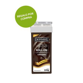 Cera Depilatoria Depimiel Chocolate Roll On 100g