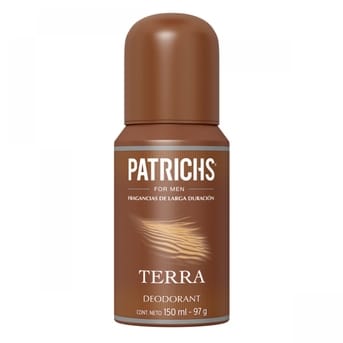 Desodorante Patrichs Terra 150ml