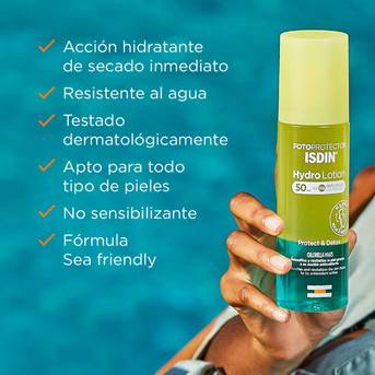 Isdin Fotoprotector Hydro Lotion Spf50+ Protect & Detox