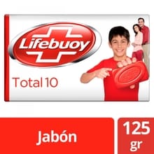 Jabón Lifebuoy Total 1un 125g