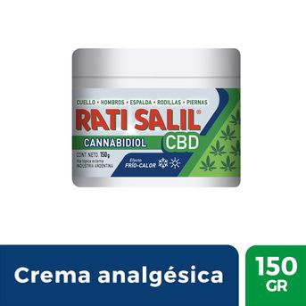 Rati Salil Cbd Efecto Frío-calor Con Crema Analgésica 150g