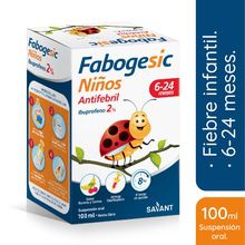 FABOGESIC NIÑOS 2% susp.c/jeringa x 100 ml