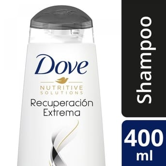 Shampoo Dove Recuperación Extrema 400ml