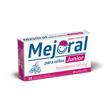 MEJORAL PARA NIÑOS JUNIOR 160 mg comp.mast.x 20