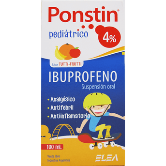 PONSTIN 4% susp.oral x 100 ml