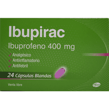 IBUPIRAC CAPSULA BLANDA 400 mg cáps.blandas x 24
