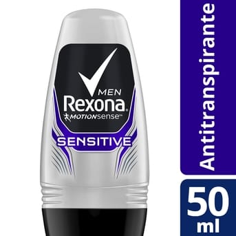 Desodorante Roll-On Rexona Men Sensitive Skin Care 48H 50ml