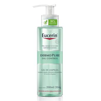 Gel Limpiador Eucerin Dermopure Oil Control Piel Grasa 200 Ml
