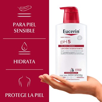 Loción Corporal Hidratante Eucerin pH5 400 ml
