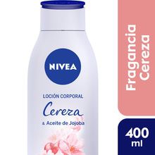 Loción Corporal NIVEA Cereza Aceite Jojoba Pn/ Seca 400ml