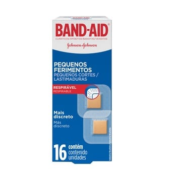 Apósitos Adhesivos Band Aid Pequeñas Lastimaduras 16un