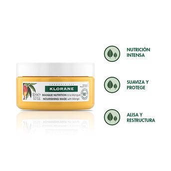 Mascarilla Nutritiva Klorane Mango 150ml