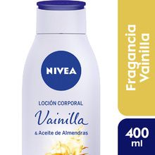 Loción corporal NIVEA Vainilla y Aceite de Almendras 400 ml