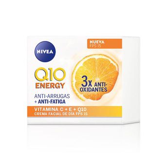 Crema facial antiarrugas NIVEA Q10 Energy FPS 15 50 ml