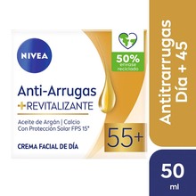 Crema facial revitalizante NIVEA Antiarrugas 55+ 50 ml