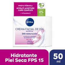 Crema facial de día NIVEA Essentials Piel seca FPS 15 50 ml