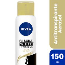 Desodorante femenino NIVEA B&W Toque de Seda 150 ml