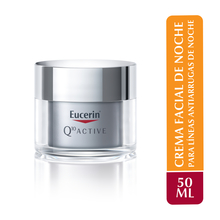 Crema facial antiarrugas de noche Eucerin Q10 Active 50 ml