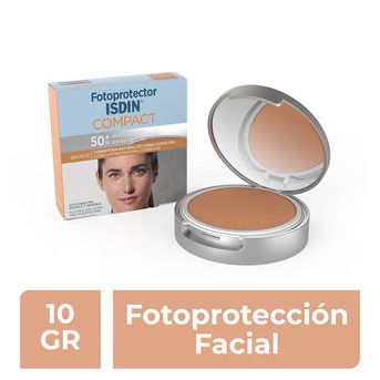 Compacto Isdin Fotoprotector 50+ Bronce 10g