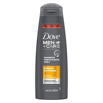 Shampoo 2 en 1 Dove Men+Care Fuerza Extrema 400ml