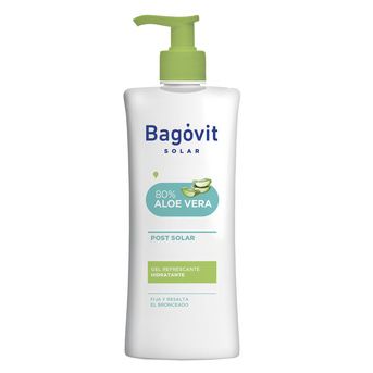 Gel Post Solar Refrescante Bagóvit con Aloe Vera al 80%  por 350 gr