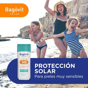 Protector Solar para chicos Family Care Kids Bagóvit Solar FPS 50 por 200 ml