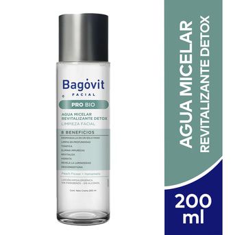 Agua Micelar Bagóvit Facial Pro Bio 200ml