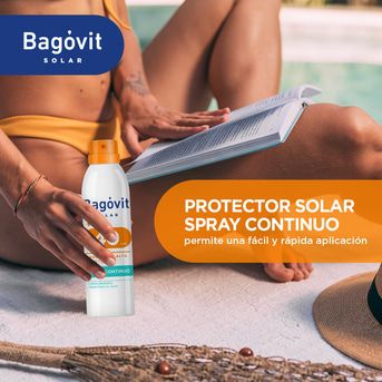 Bagovit Protector Solar Fps40 Spray Continuo 170ml