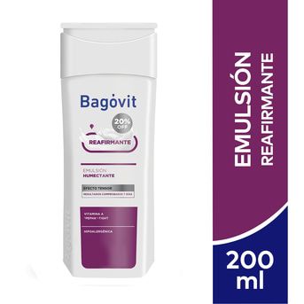 Emulsión Humectante Bagovit Reafirmante Efecto Tensor 200ml