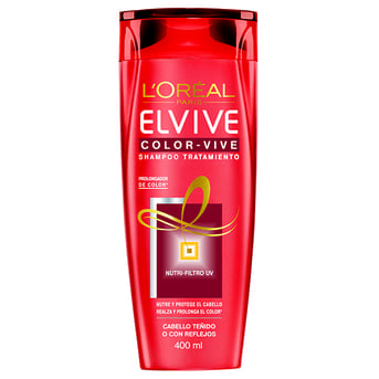 Shampoo Tratamiento Elvive Color-Vive 400ml
