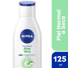 NIVEA Crema Corporal Aloe Vera 125 ml