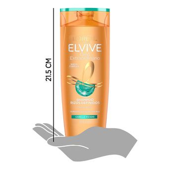 Shampoo Elvive Óleo Extraordinario Rizos Definidos 400ml