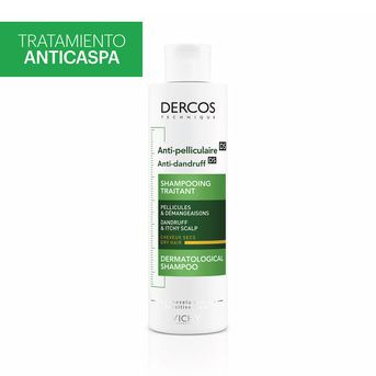 Shampoo Anticaspa Vichy Dercos Cabello Seco 200ml