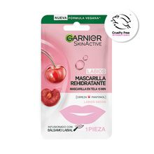 Mascarilla Para Labios Hidratante Garnier Cereza y Pantenol