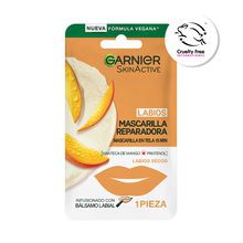 Mascarilla Para Labios Reparadora Garnier Mango y Pantenol