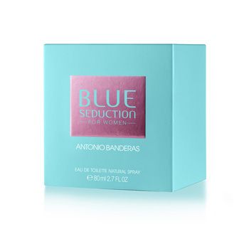 Perfume Antonio Banderas Blue Seduction Mujer EDP 80 ml 