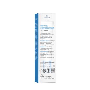 Contorno de Ojos Dermaglós Crema Gel Ultra Hidratación 15 gr